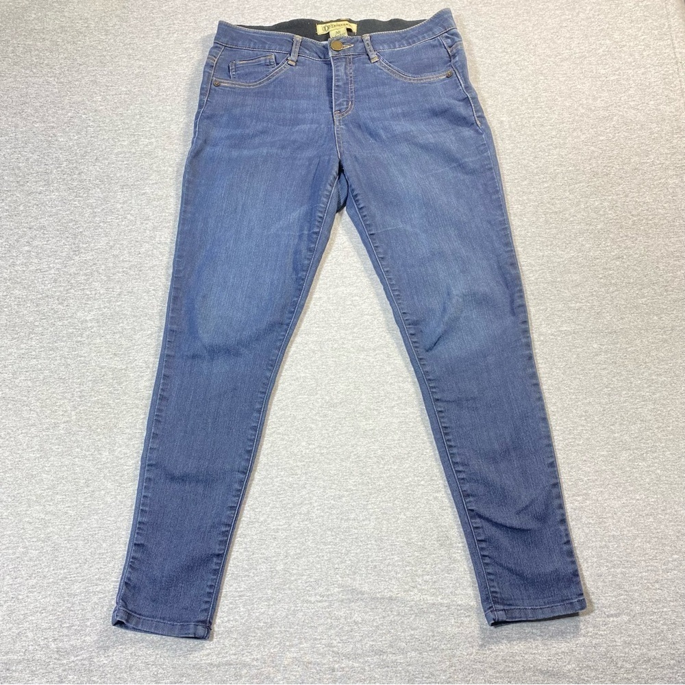 Democracy Ab Technology Jegging Jeans Women 4 Blue Mid Rise Stretch Casual Denim